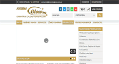 Desktop Screenshot of joyeriasglow.com.ar